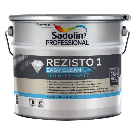 Seinavärv Sadolin Rezisto 1 valge 10l pilt
