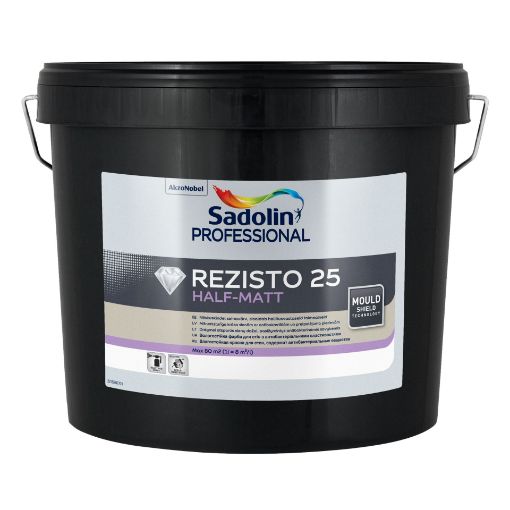 Seinavärv Sadolin Rezisto 25 valge 10l pilt