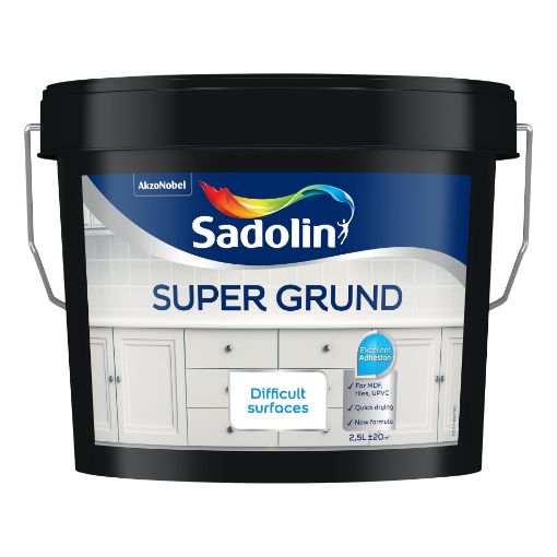 Kruntvärv Sadolin Super Grund valge BW 2,5l pilt