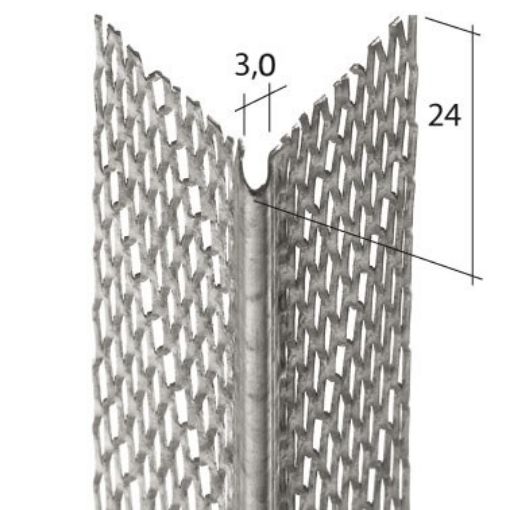 Nurgakaitseliist Ejot 5004-250 teras 3,0mm 24x24x2500 pilt