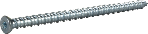 Betoonikruvi Essve peitpea 7,5x132 tsink C1 50tk pilt