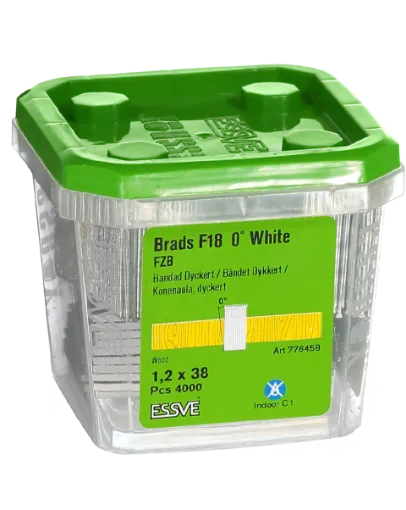 Liistunael Essve 1,2x38 tsink C1 F18 valge 4000tk pilt