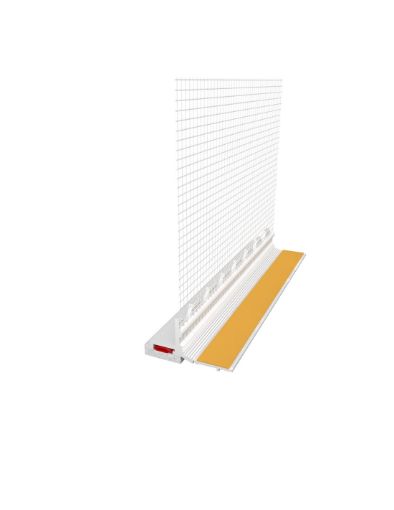 Aknaliiteprofiil Ejot PVC 3D Giga Flex 2,4m(roheline teip) pilt