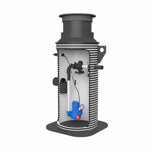 Pumpla IWS Strong 700 reoveele 1 pump KSB Ama 500 malm luuk pilt